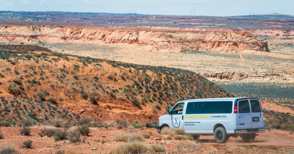 Explore the stunning desert landscapes around Page, Arizona, with a guided canyon tour.